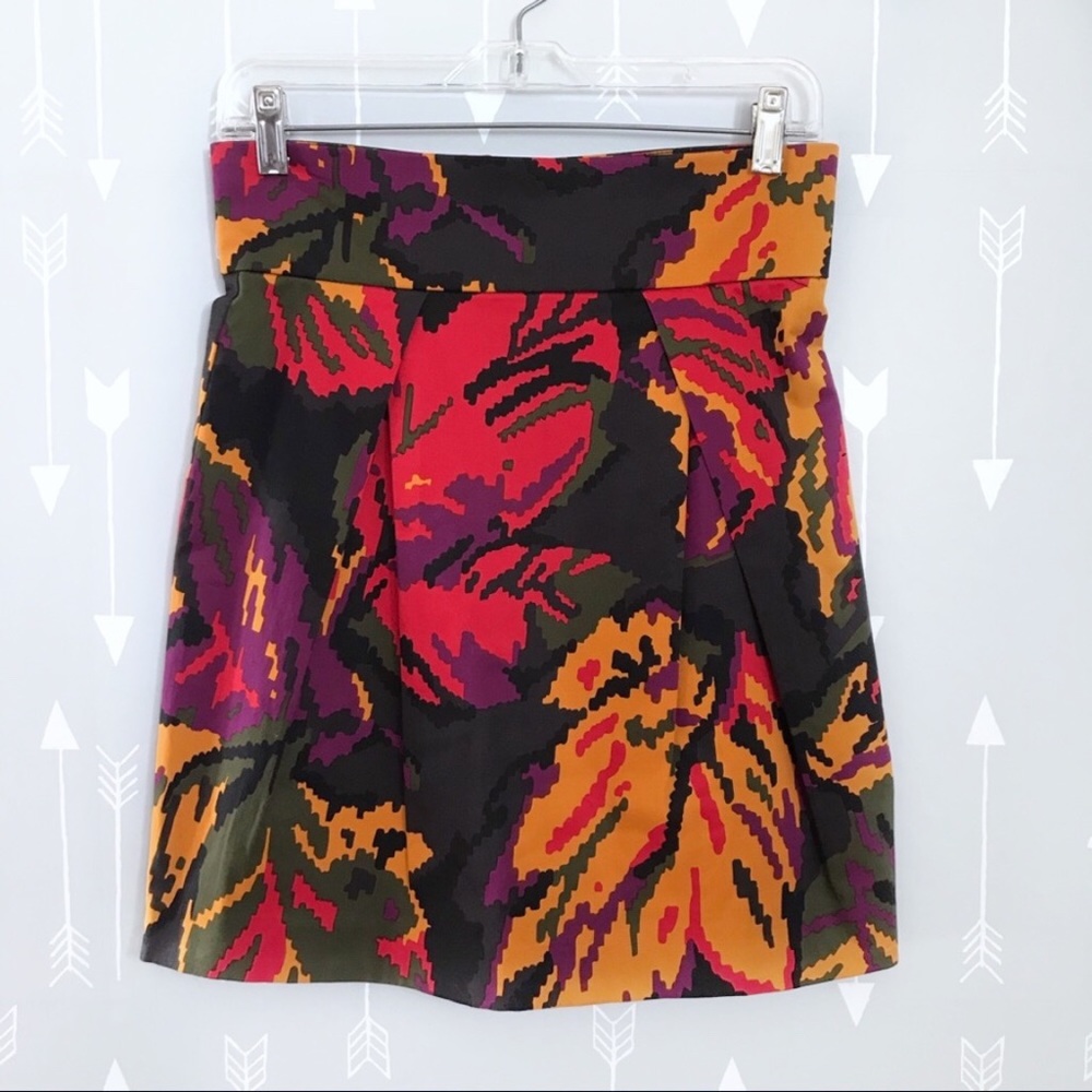 French Connection Stretch Printed Mini Skirt - image 1